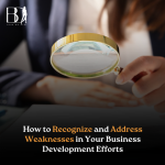 How to Recognize and Address Weaknesses in Your Business Development Efforts
